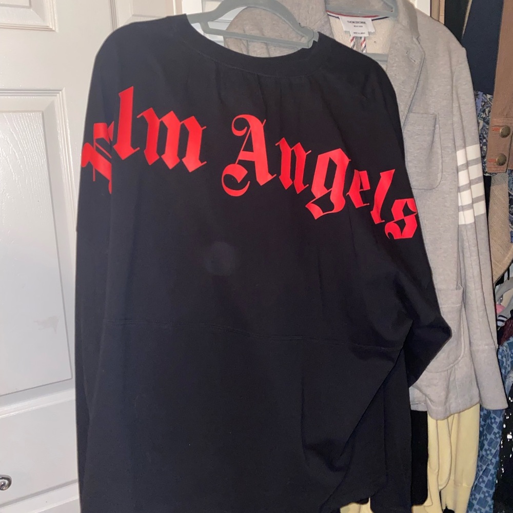 Palm Angels Black long sleeve shirt
